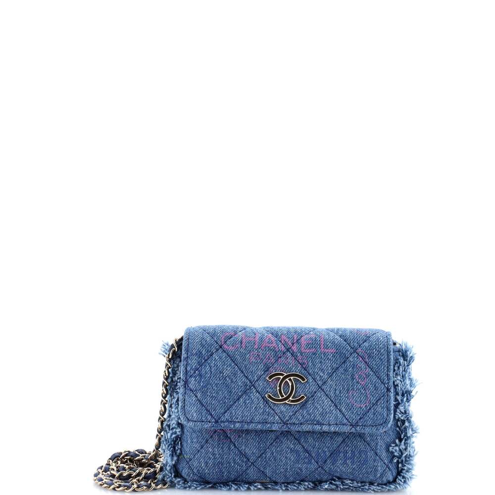 Chanel Denim Mood Flap Clutch With #268041C31B